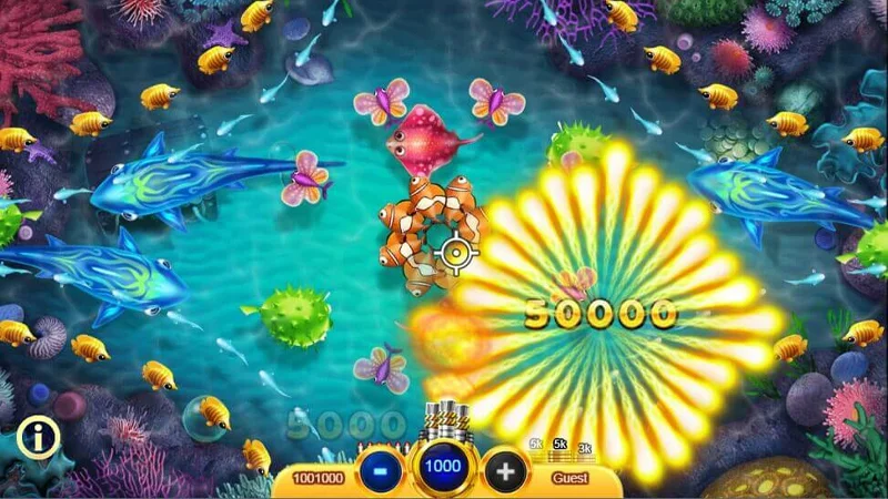 Luật chơi bắn cá kim cương tại cổng game cơ bản