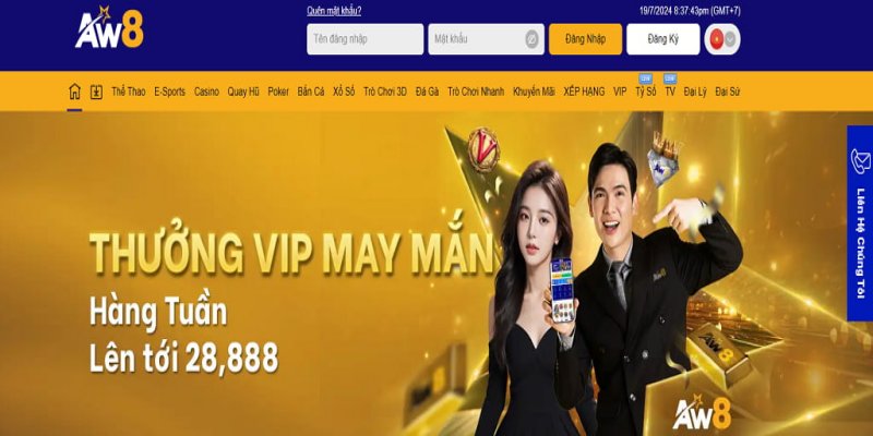 Quy Trình Nạp/Rút Tiền Siêu Tốc - Xổ Số Miền Bắc AW8